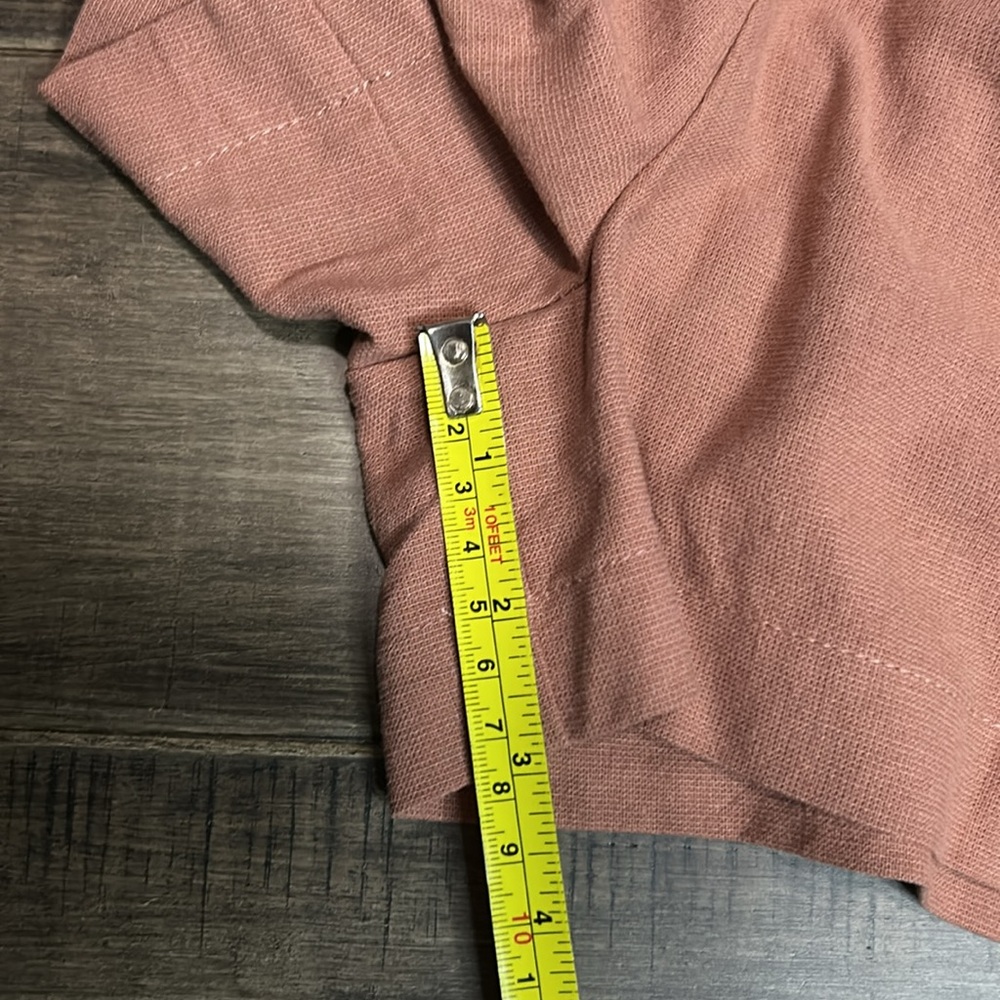 New Doe & Rae Women's Pink Shorts L - Picture 8 of 8